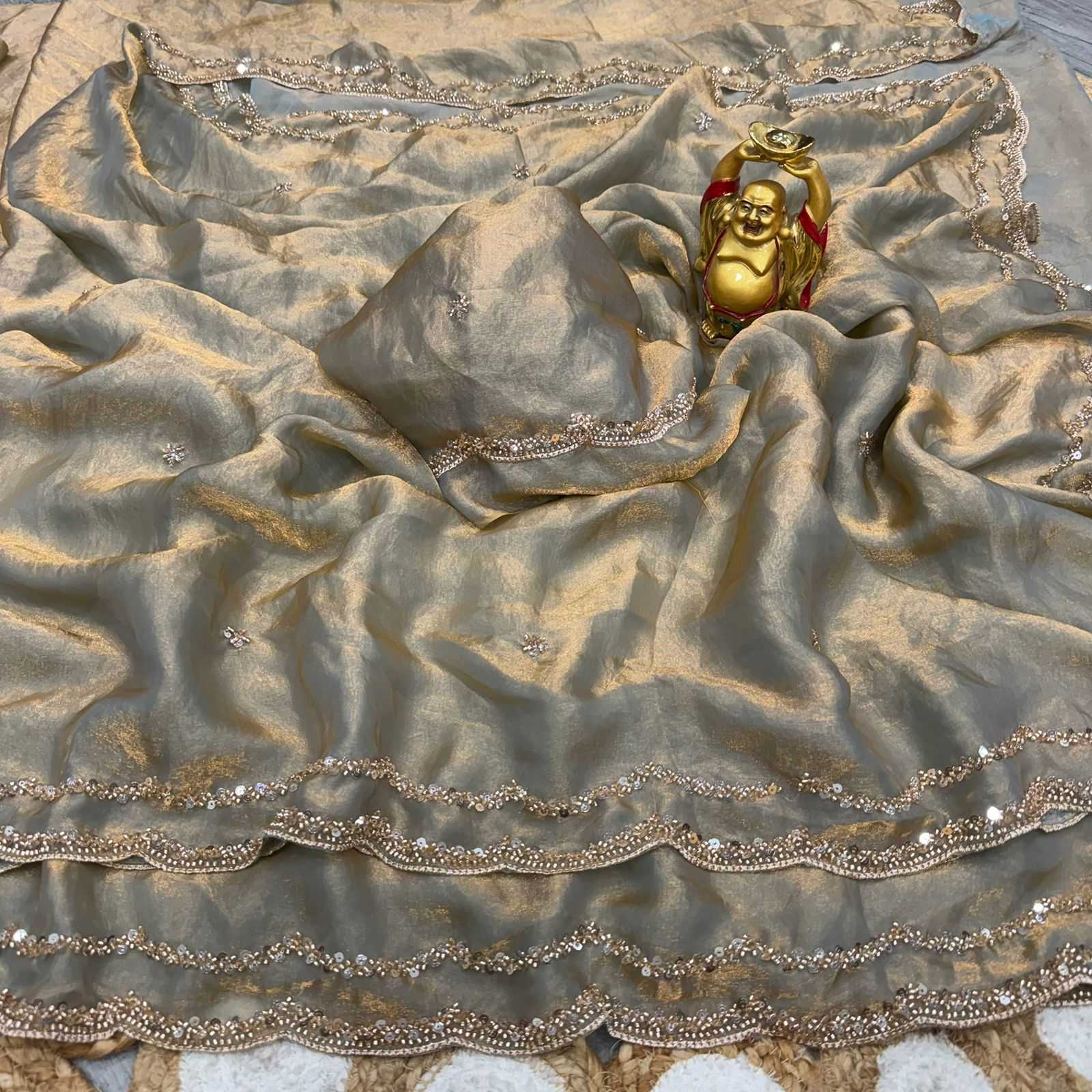 YNF Wholesale Satin Silk Party Wear Silk Sarees  | Surat Manufacturer