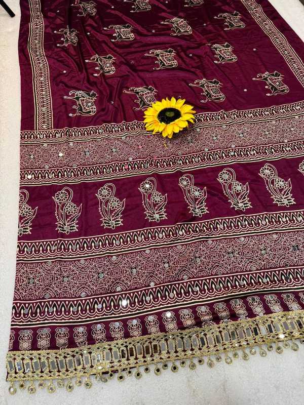YNF Wholesale Gajji Silk Gajji Modal Sarees  | Surat Manufacturer