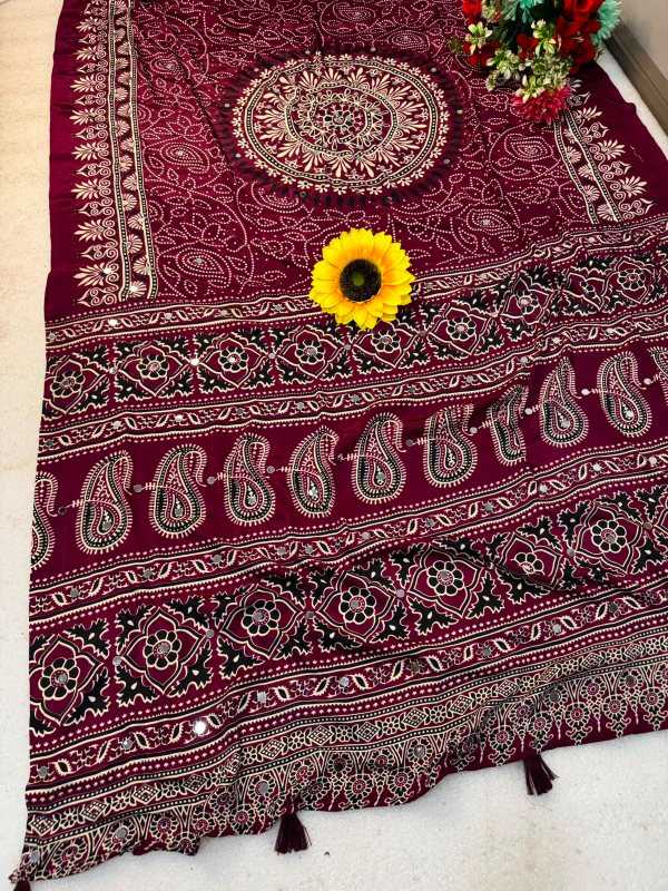 YNF Wholesale Gajji Silk Gajji Modal Sarees  | Surat Manufacturer