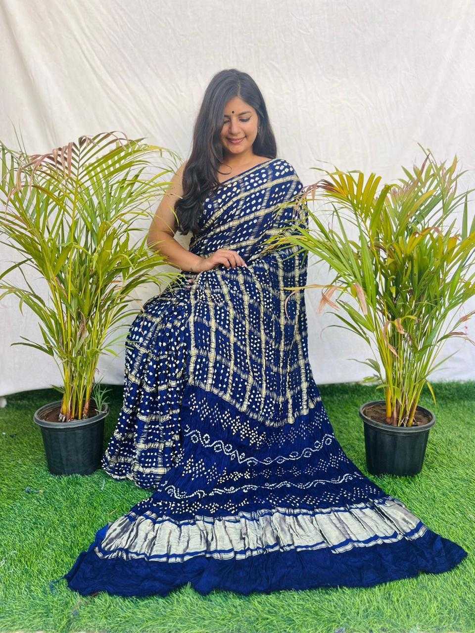YNF Wholesale Gajji Silk Gajji Modal Sarees  | Surat Manufacturer