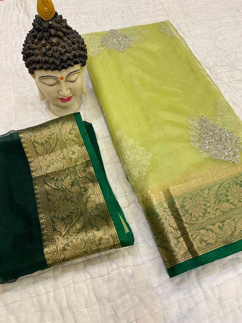 YNF Wholesale Jacquard Silk Sarees For Weddings  | Surat Manufacturer
