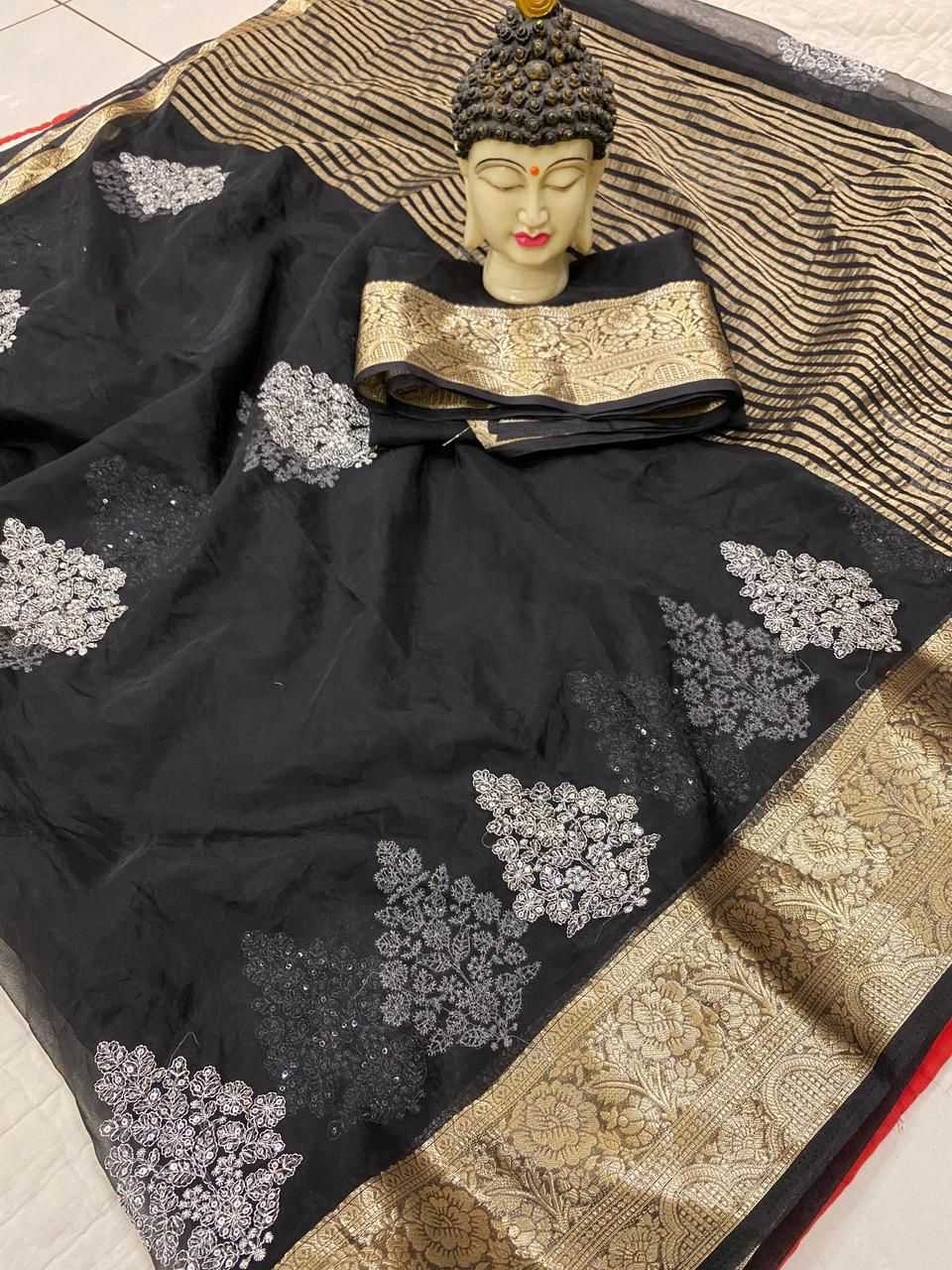 YNF Wholesale Jacquard Silk Sarees For Weddings  | Surat Manufacturer
