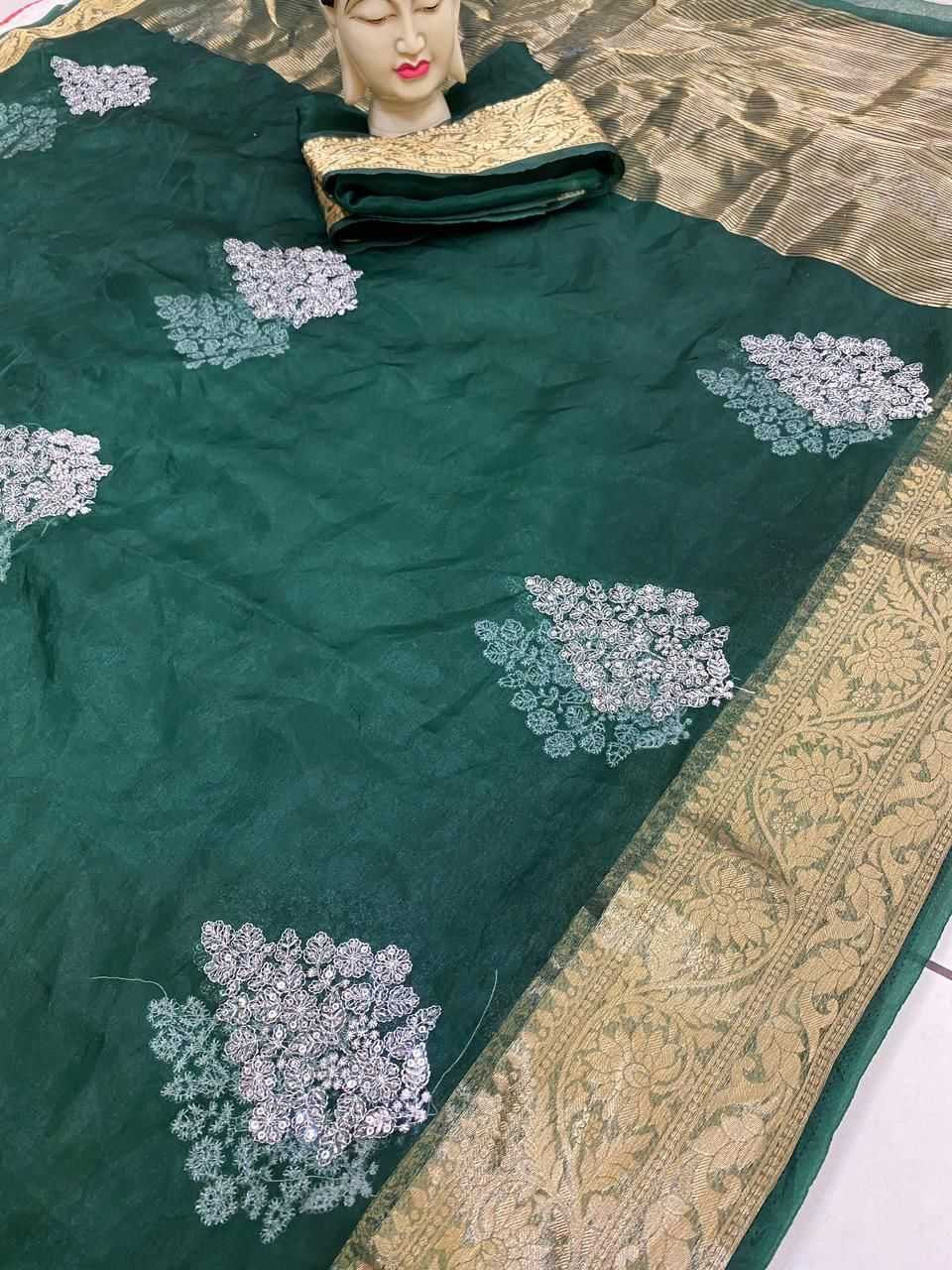YNF Wholesale Jacquard Silk Sarees For Weddings  | Surat Manufacturer