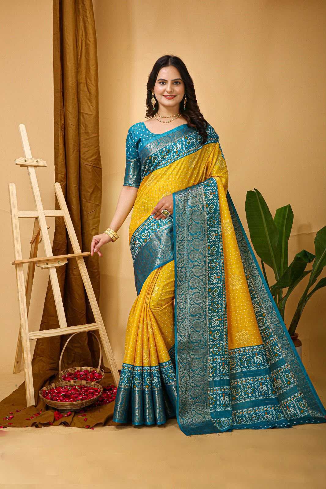 YNF Wholesale Soft Cotton Printed Sarees  | Surat Manufacturer