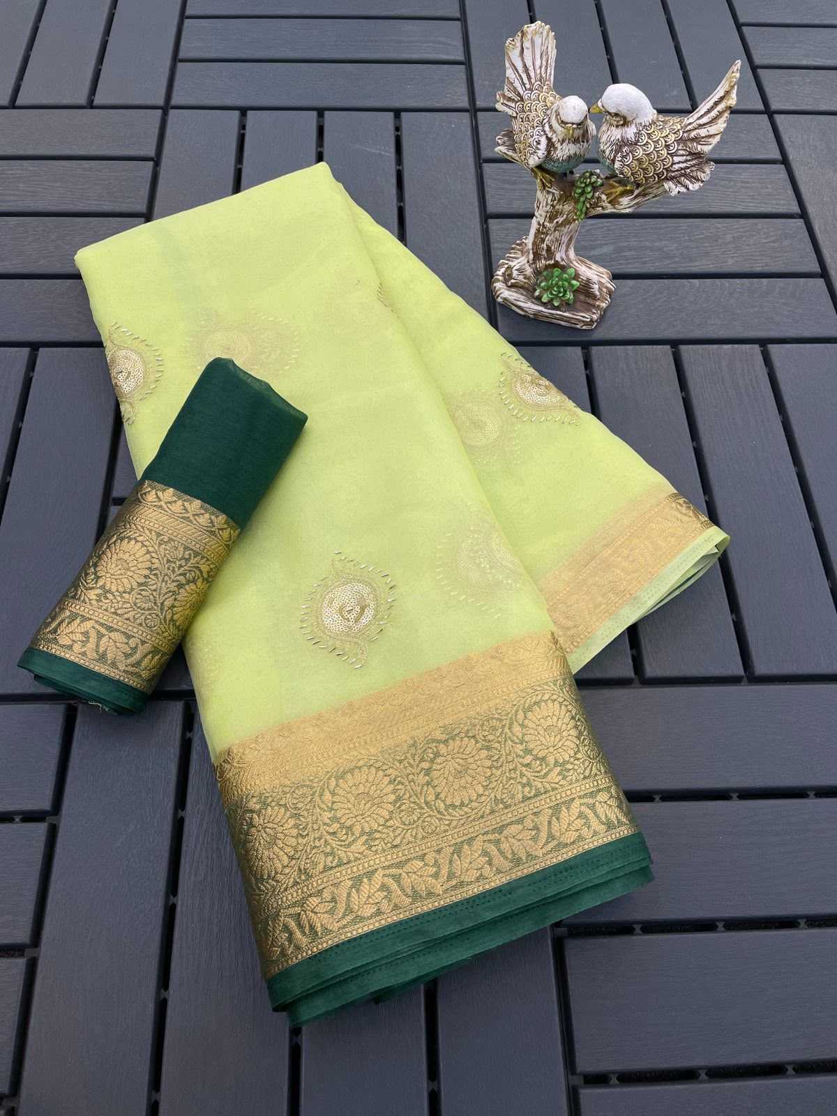YNF Wholesale Jacquard Ready To Wear Sarees KESH577 921 | Surat Manufacturer