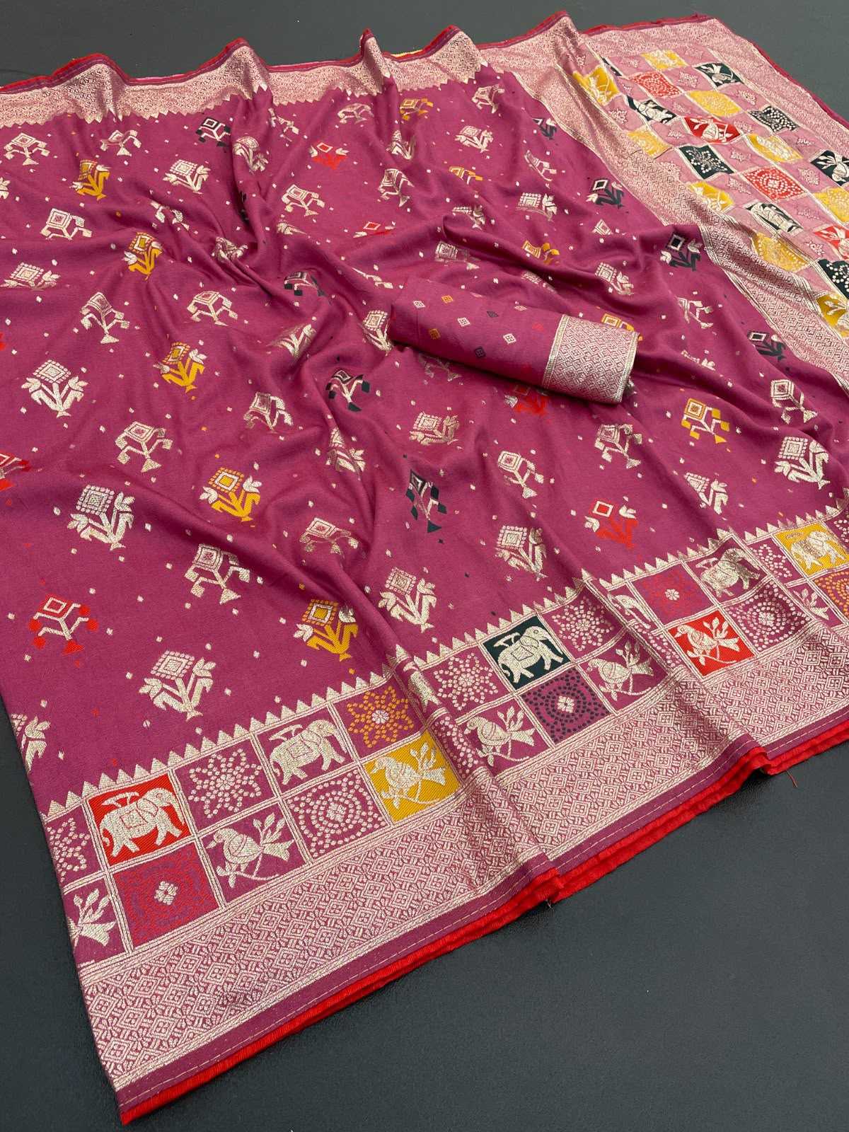 YNF Wholesale Dola Silk Soft Silk Sarees KESH577 Amoli | Surat Manufacturer