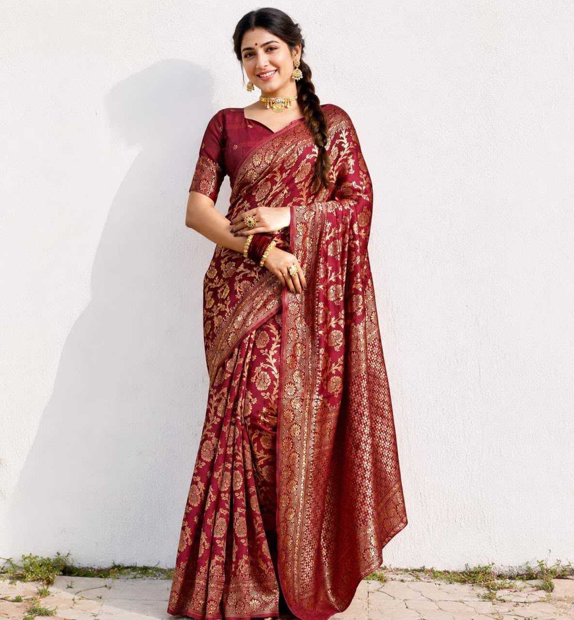 YNF Wholesale Lichi Silk Soft Silk Sarees  | Surat Manufacturer