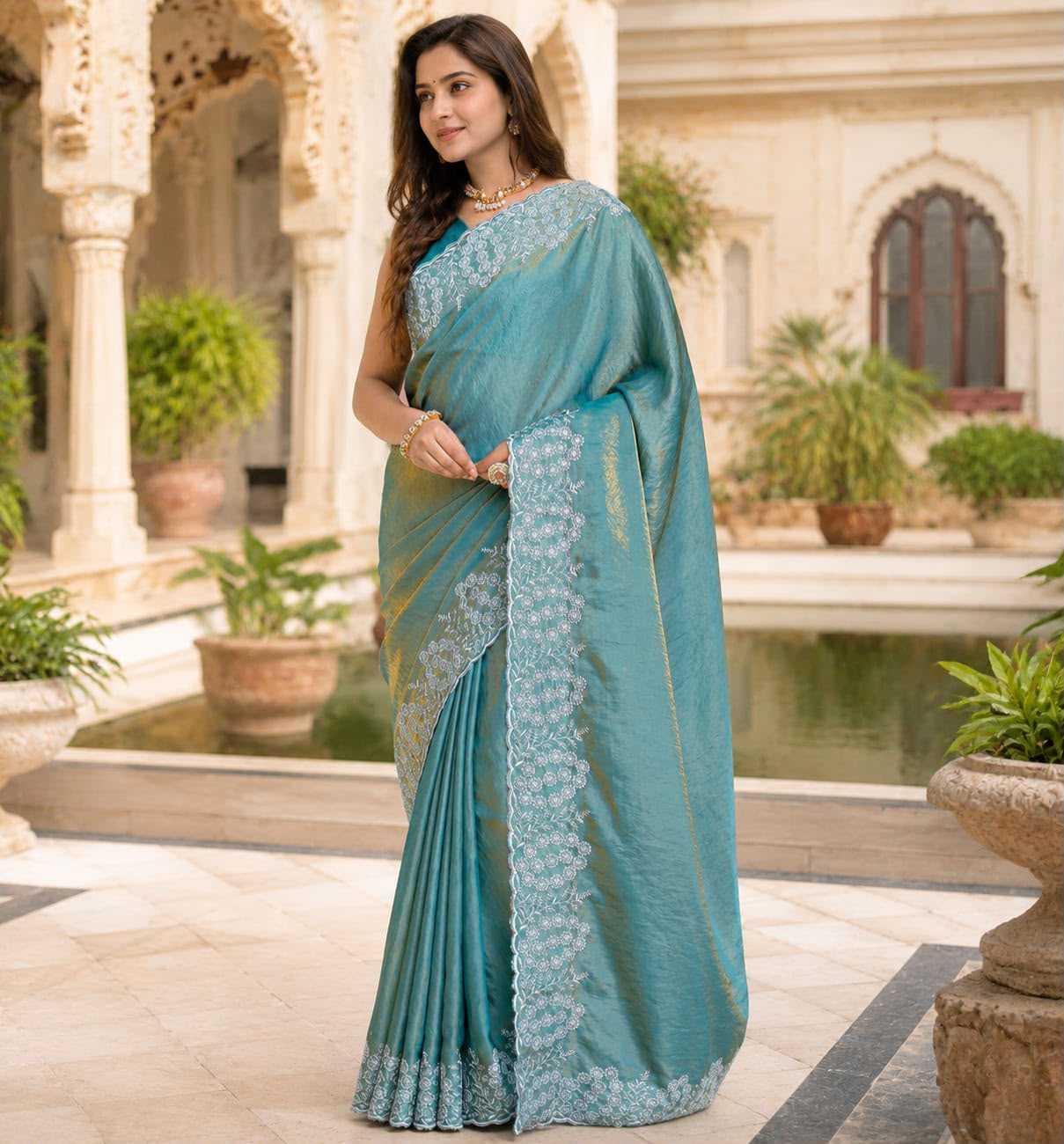 YNF Wholesale Satin Designer Sarees  | Surat Manufacturer