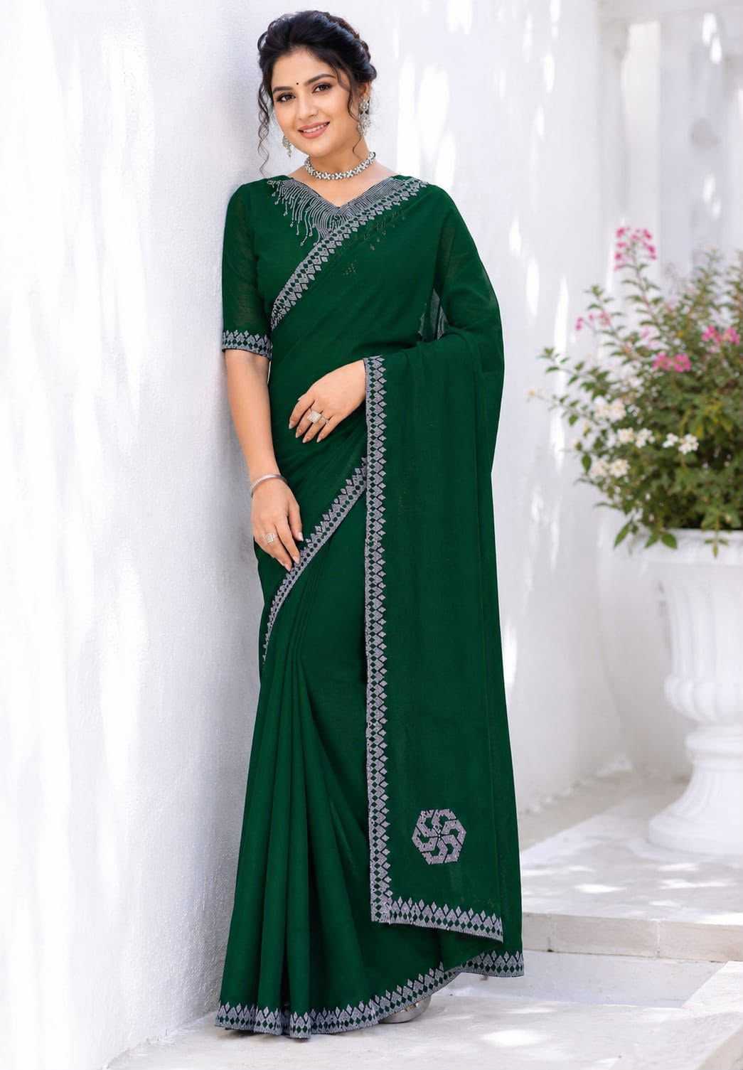 YNF Wholesale Simar Silk Designer Sarees  | Surat Manufacturer