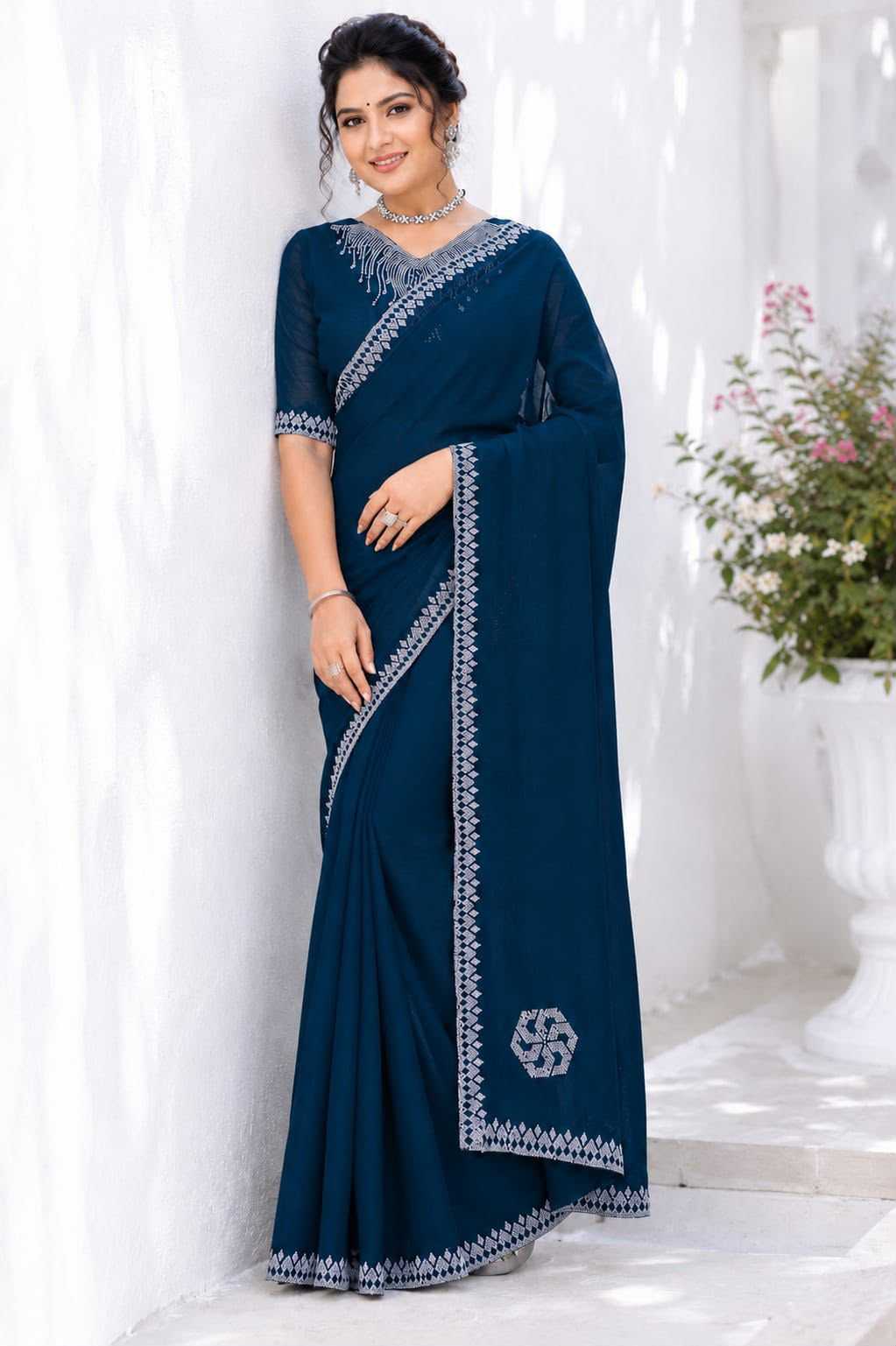 YNF Wholesale Simar Silk Designer Sarees  | Surat Manufacturer