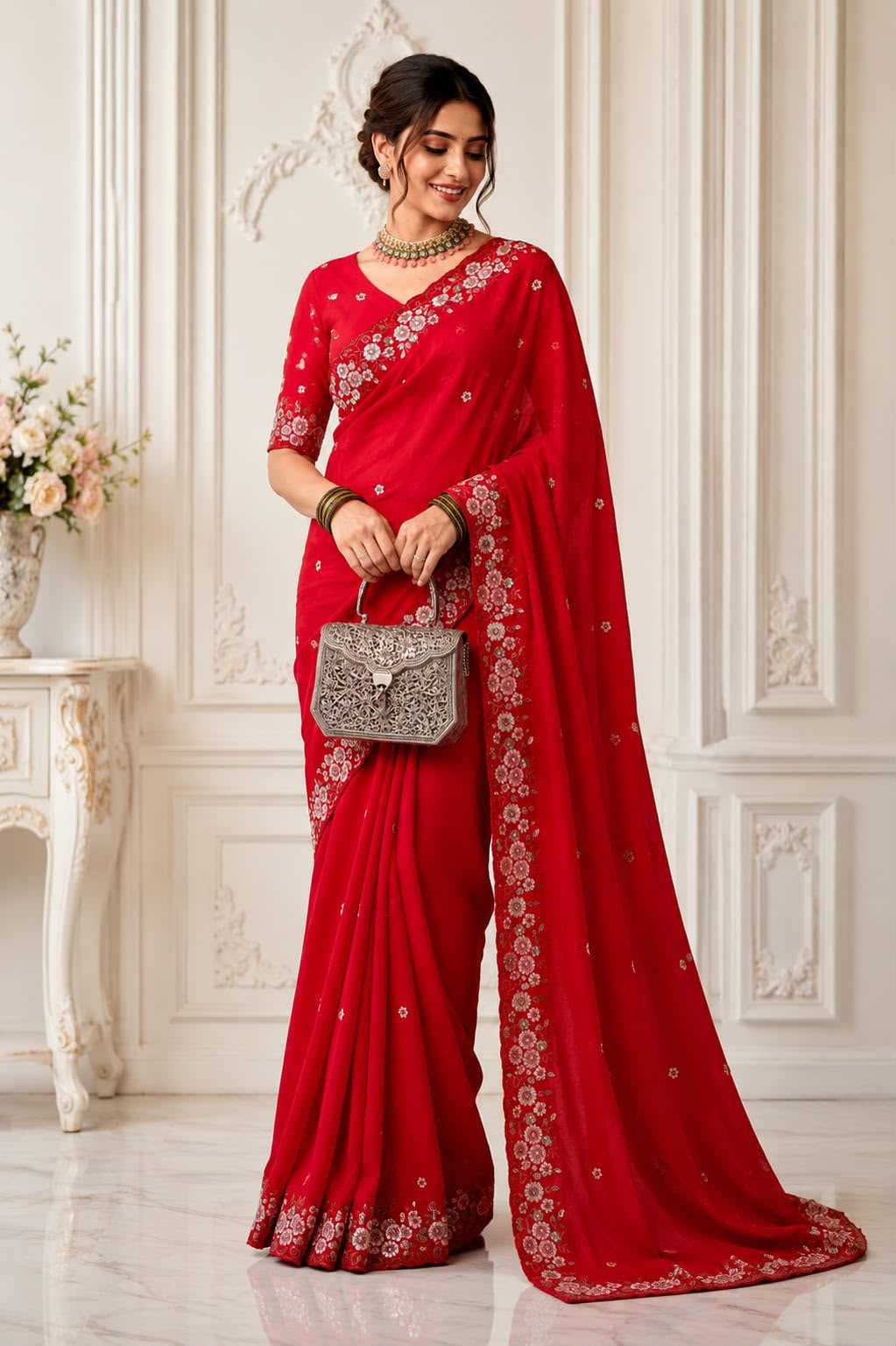 YNF Wholesale Rangoli Silk Designer Sarees  | Surat Manufacturer