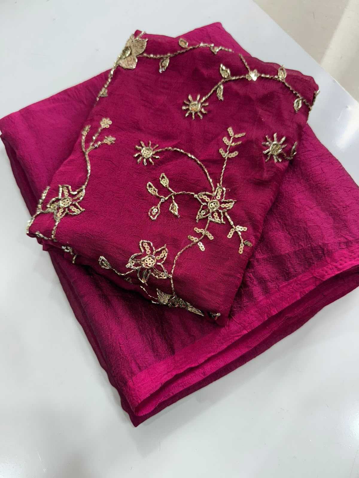 YNF Wholesale Crunchi Designer Sarees  | Surat Manufacturer