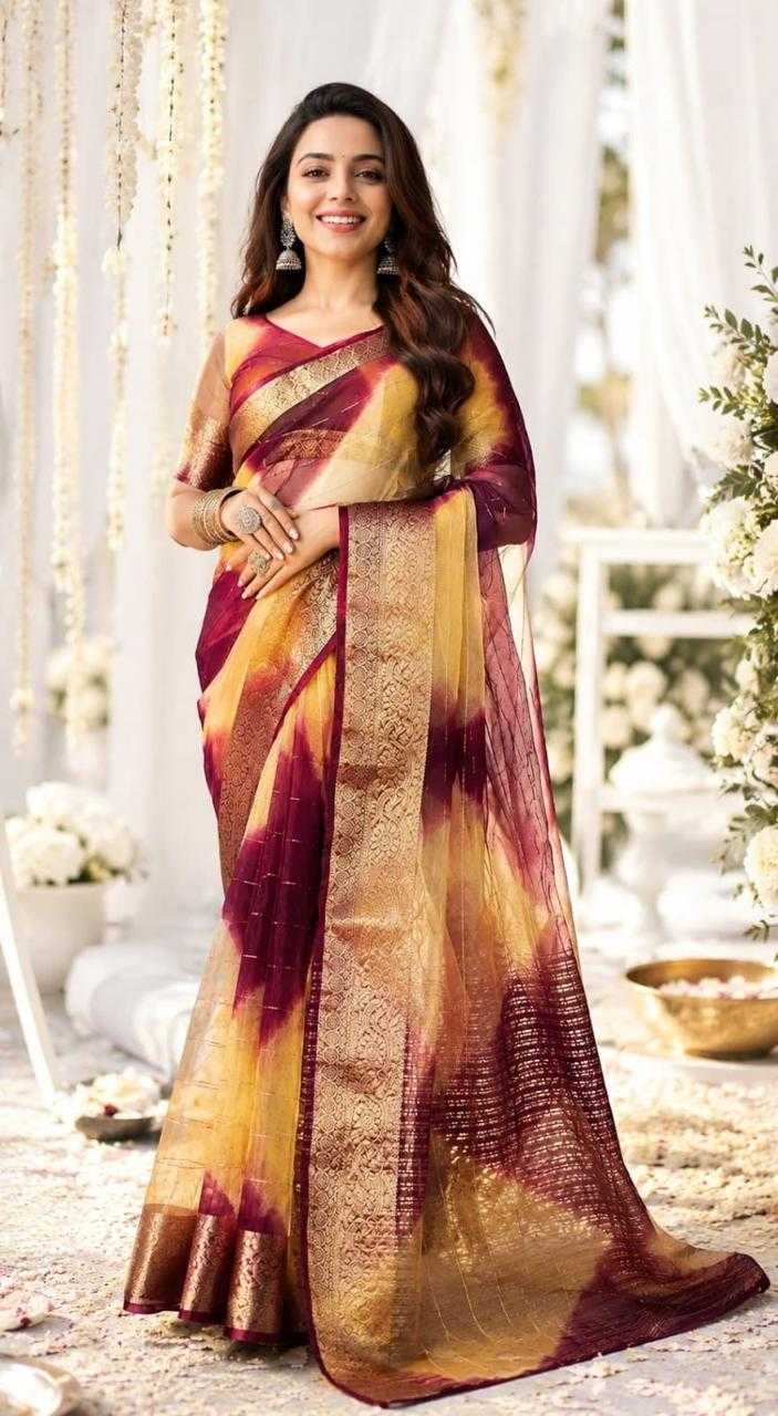 YNF Wholesale Jacquard Designer Sarees  | Surat Manufacturer