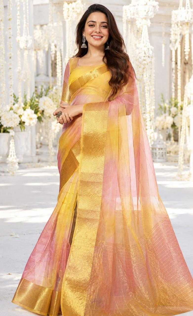 YNF Wholesale Jacquard Designer Sarees  | Surat Manufacturer