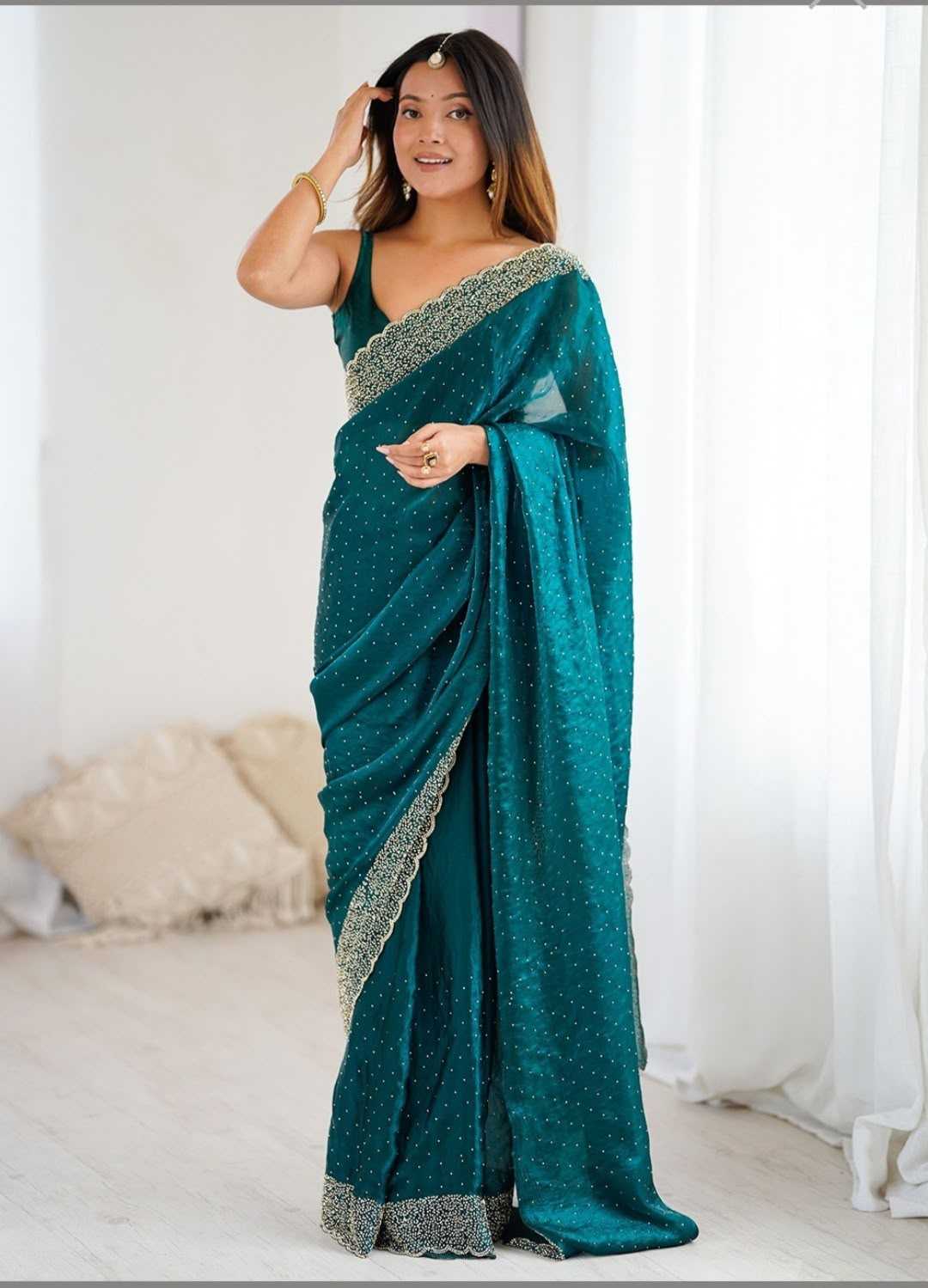 YNF Wholesale Space Silk Designer Sarees  | Surat Manufacturer
