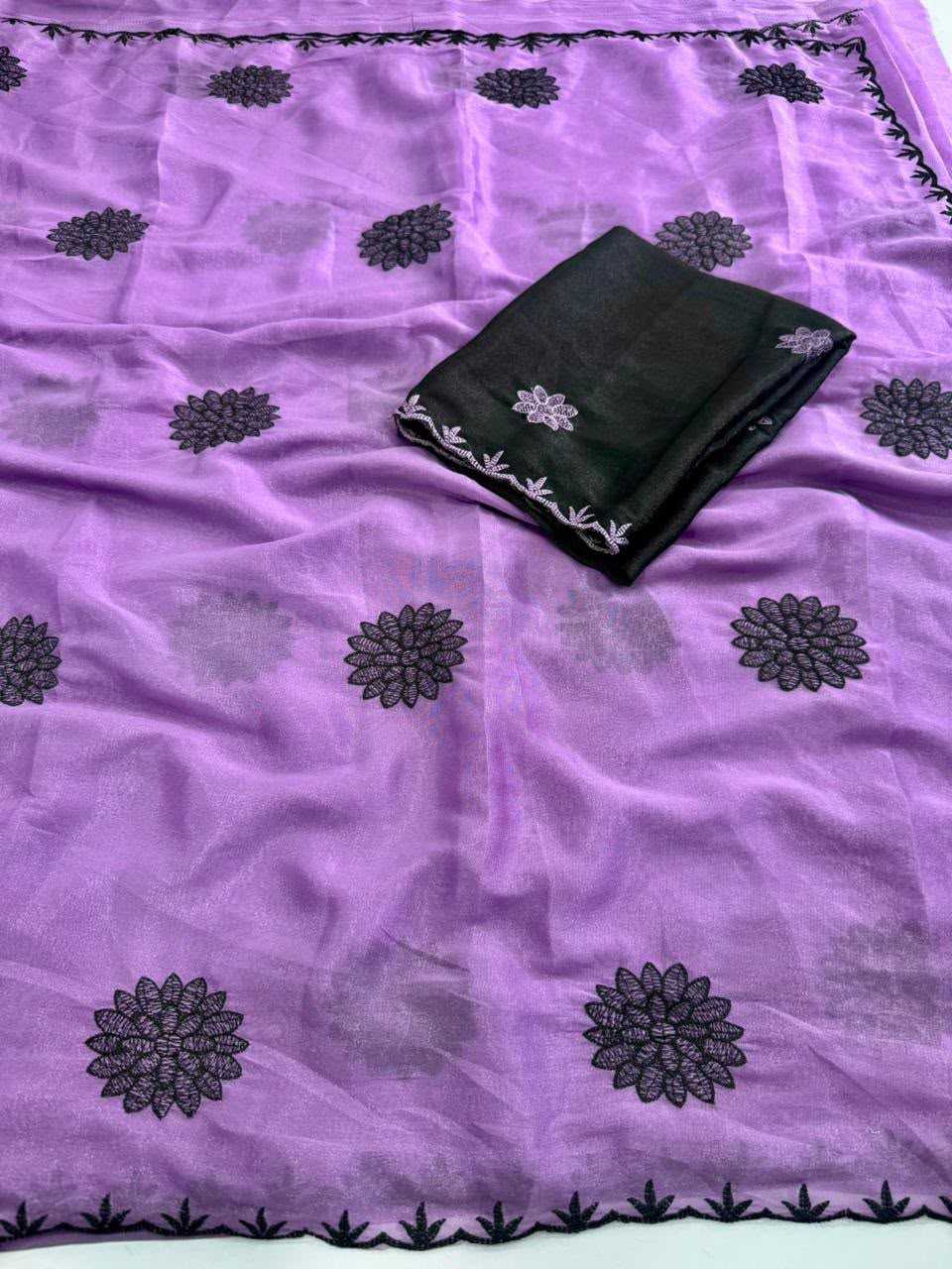 YNF Wholesale Georgette Designer Sarees  | Surat Manufacturer