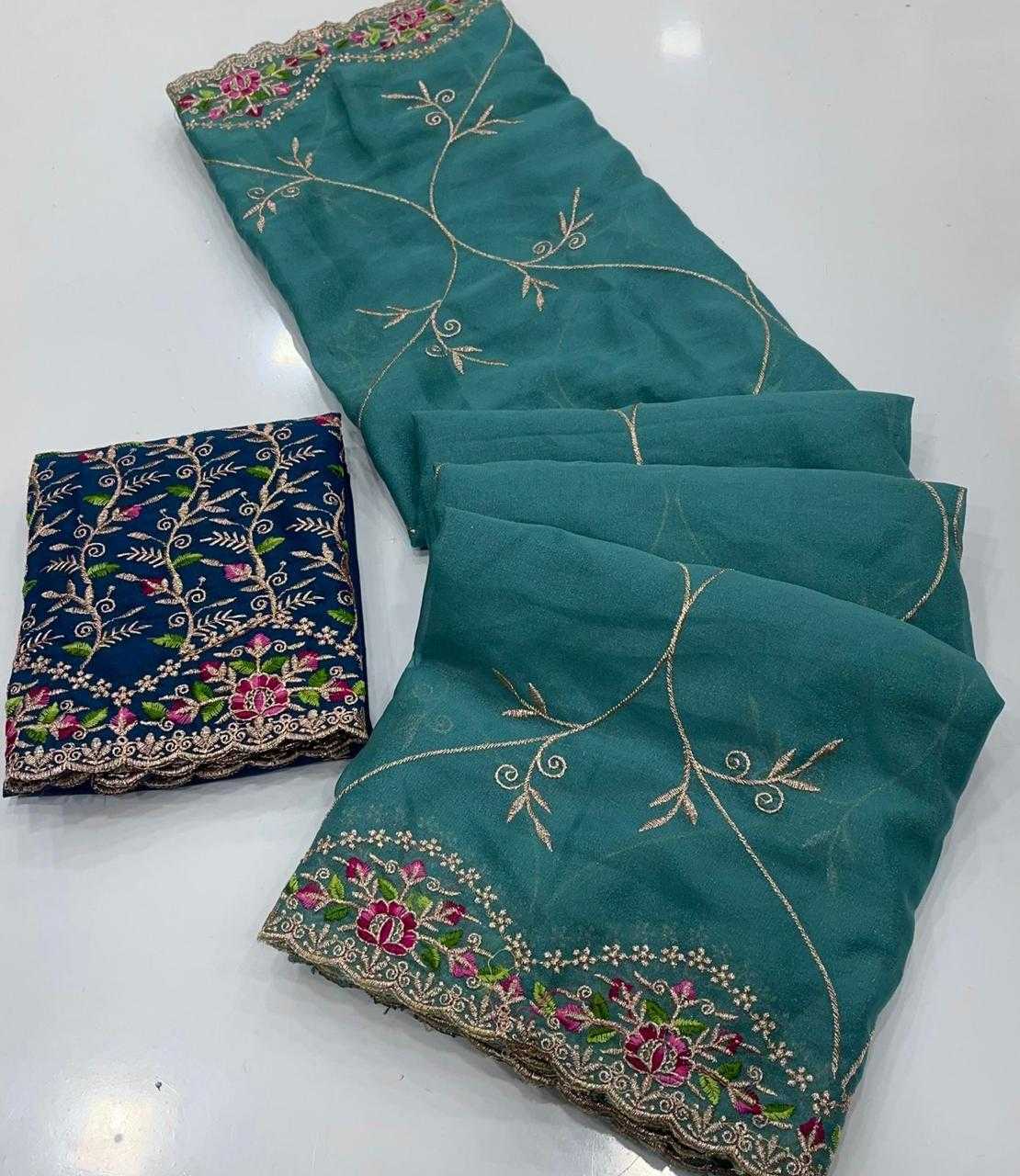 YNF Wholesale Georgette Ready To Wear Sarees KESH577 STAR JAL 2 | Surat Manufacturer