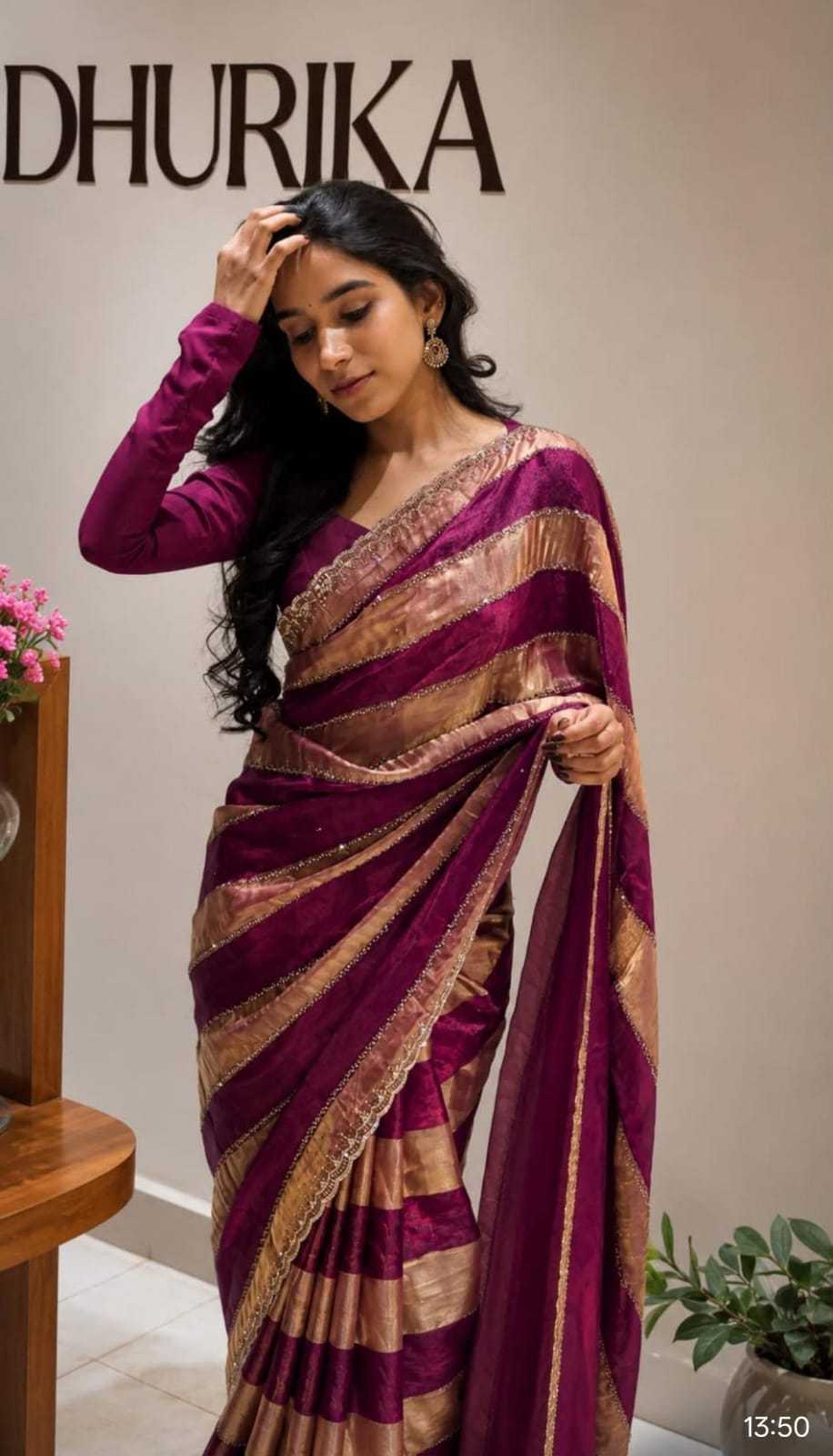 YNF Wholesale Soft Silk Designer Sarees KESH588 Jarkan | Surat Manufacturer