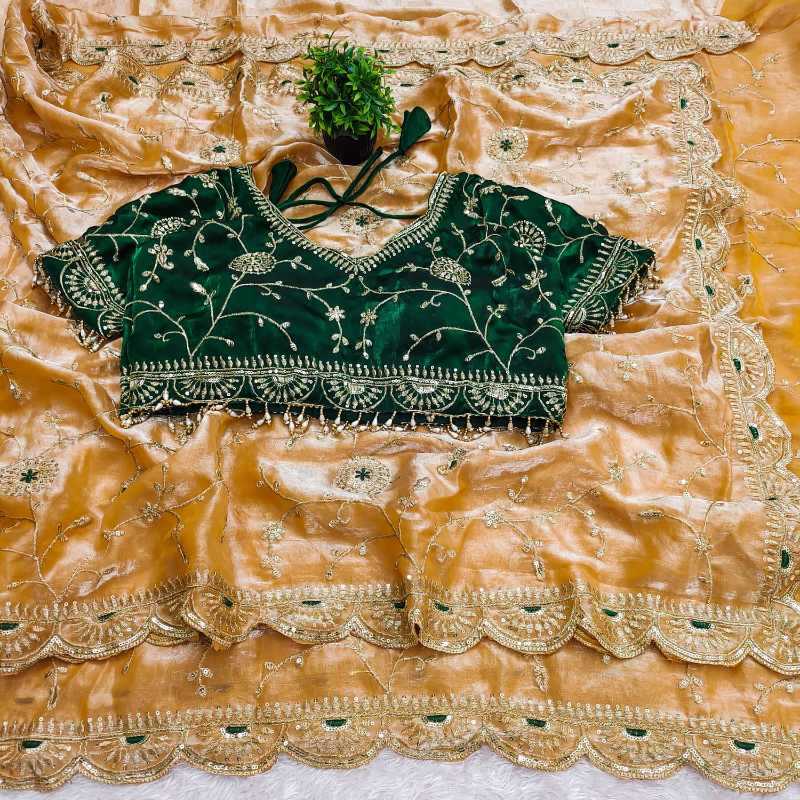 YNF Wholesale Satin Embroidered Sarees KESH588 Rich | Surat Manufacturer