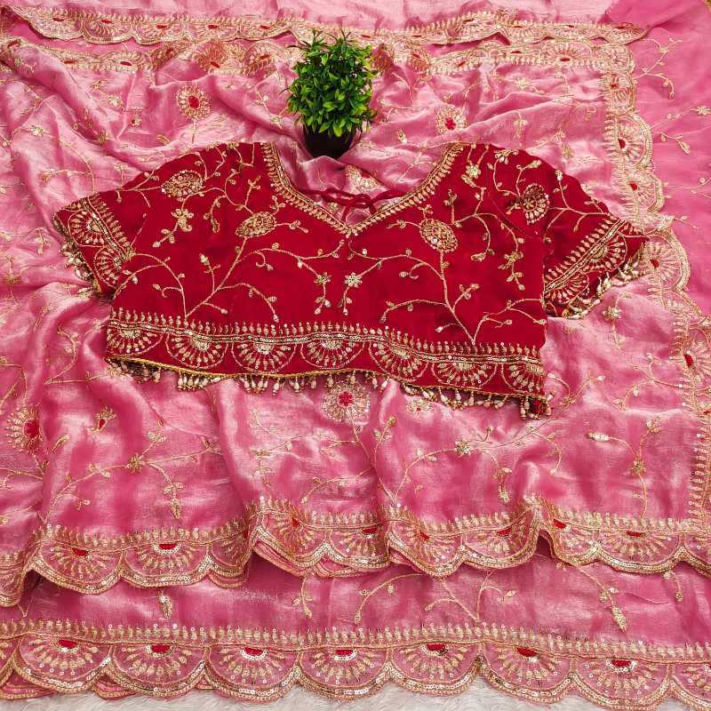YNF Wholesale Satin Embroidered Sarees KESH588 Rich | Surat Manufacturer