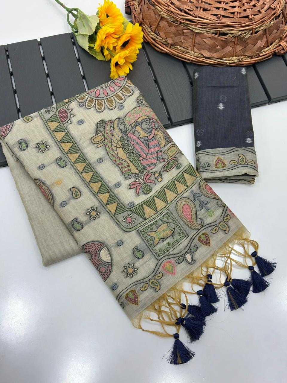 YNF Wholesale Cotton Designer Sarees  | Surat Manufacturer