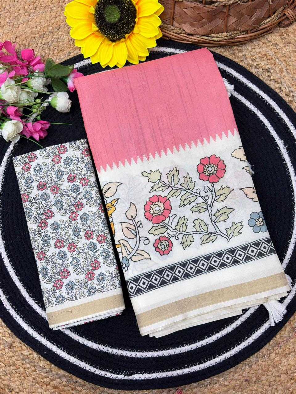 YNF Wholesale Cotton Printed Sarees  | Surat Manufacturer