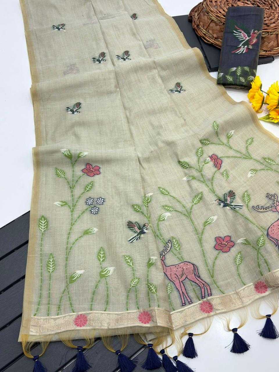 YNF Wholesale Cotton Designer Sarees  | Surat Manufacturer