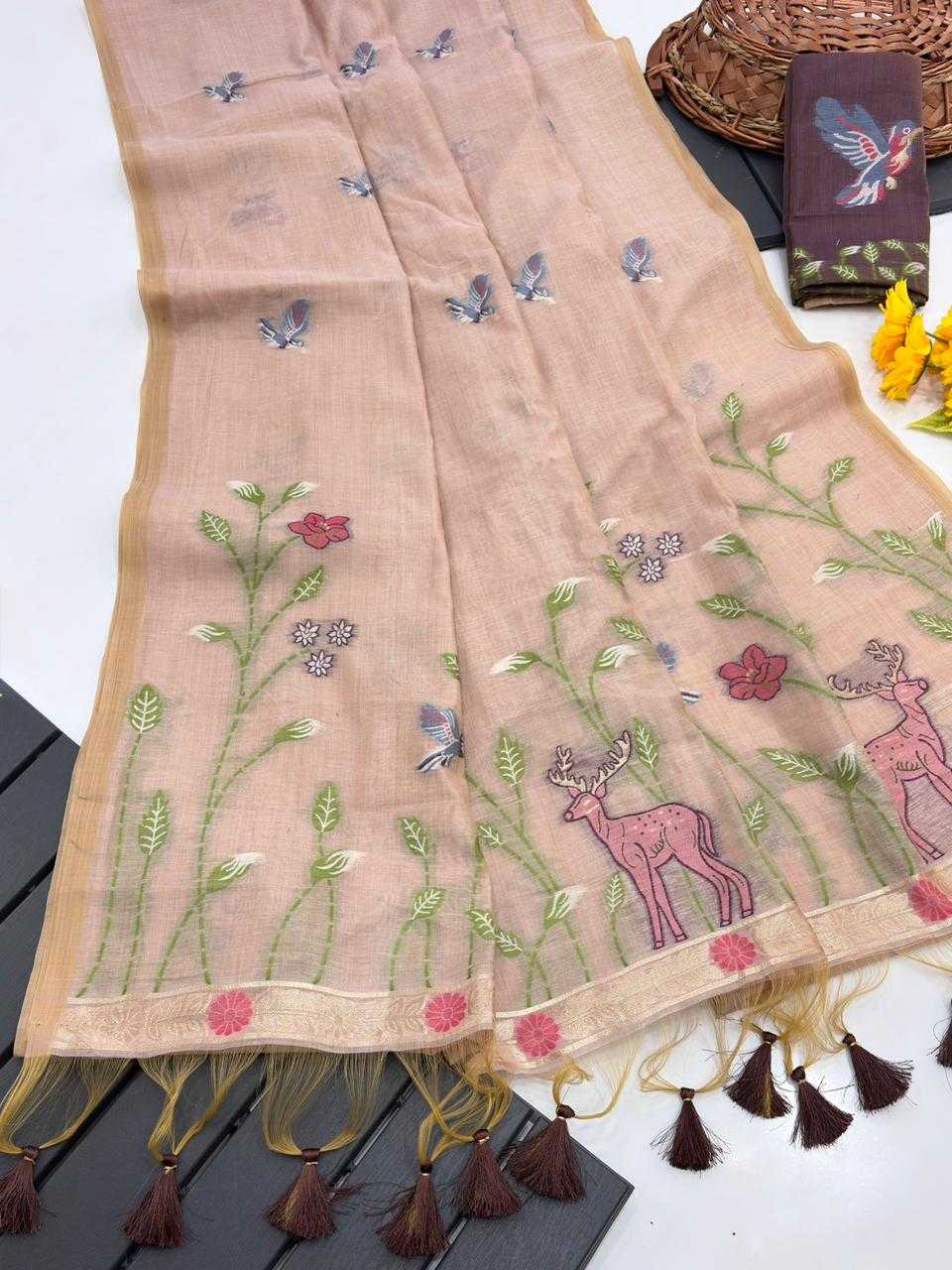 YNF Wholesale Cotton Designer Sarees  | Surat Manufacturer