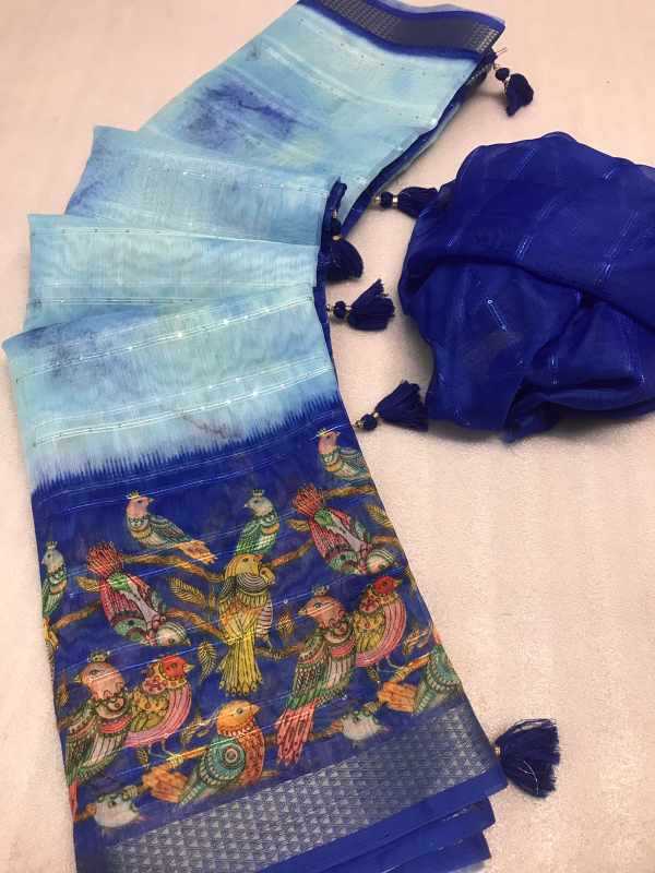 YNF Wholesale Viscose Sequnce Designer Sarees  | Surat Manufacturer