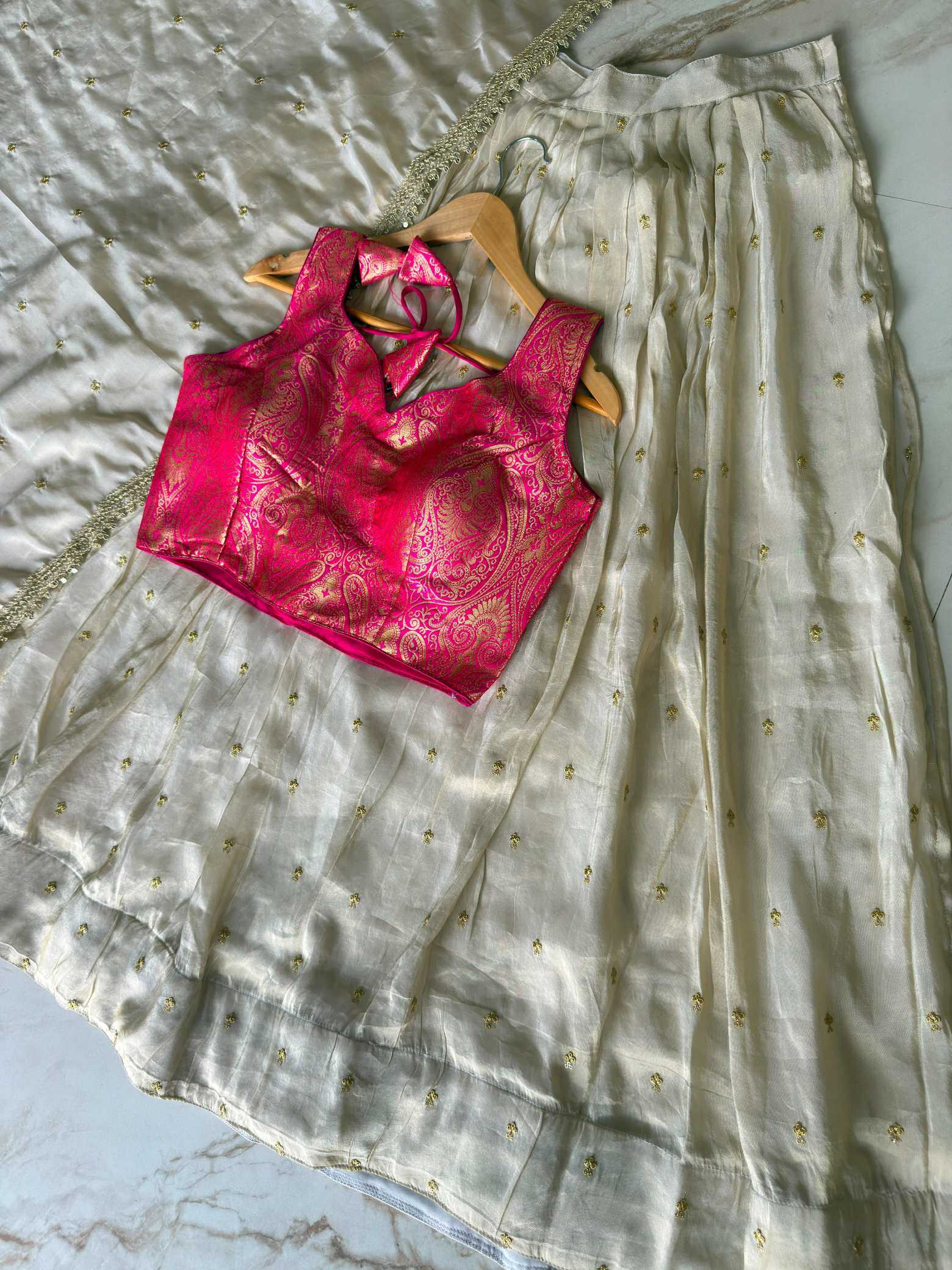 YNF Wholesale Tissue Silk Silk Lehenga  | Surat Manufacturer