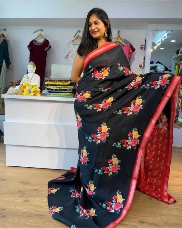 YNF Wholesale Linen Designer Sarees  | Surat Manufacturer