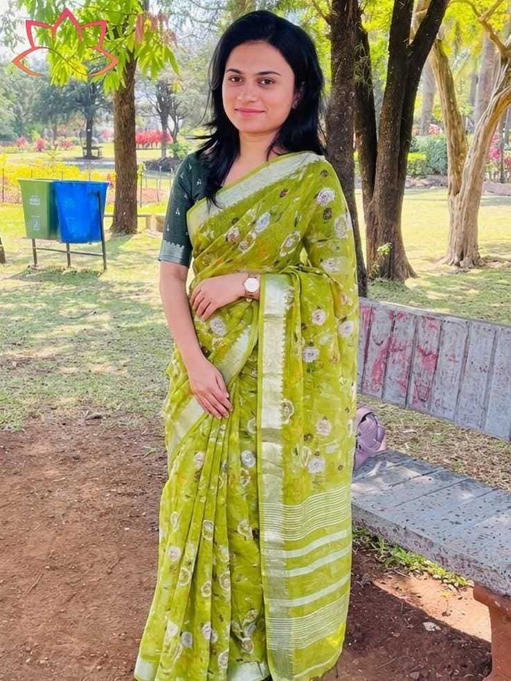 YNF Wholesale Linen Designer Sarees  | Surat Manufacturer