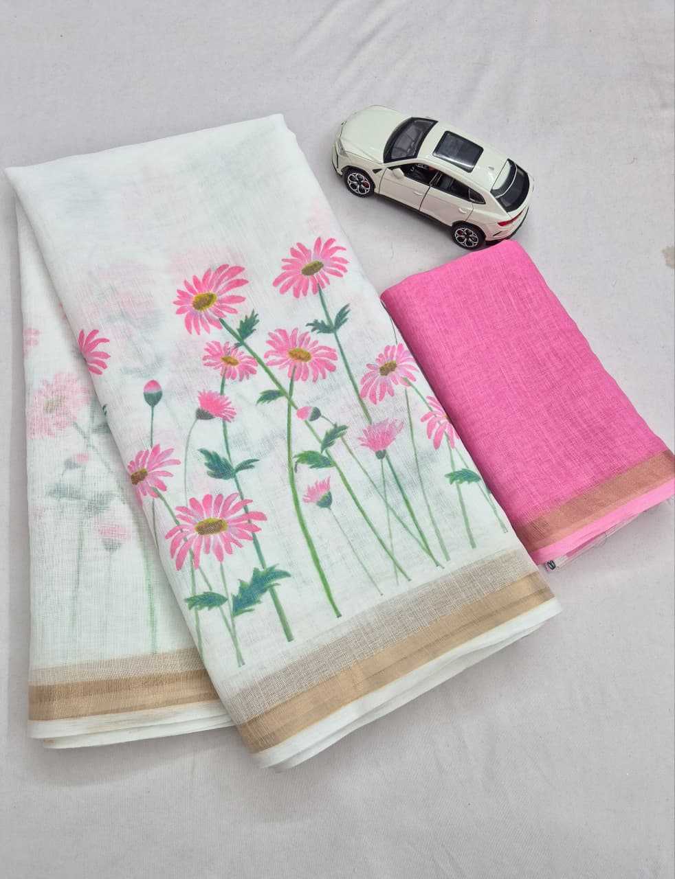 YNF Wholesale Linen Party Wear Sarees  | Surat Manufacturer