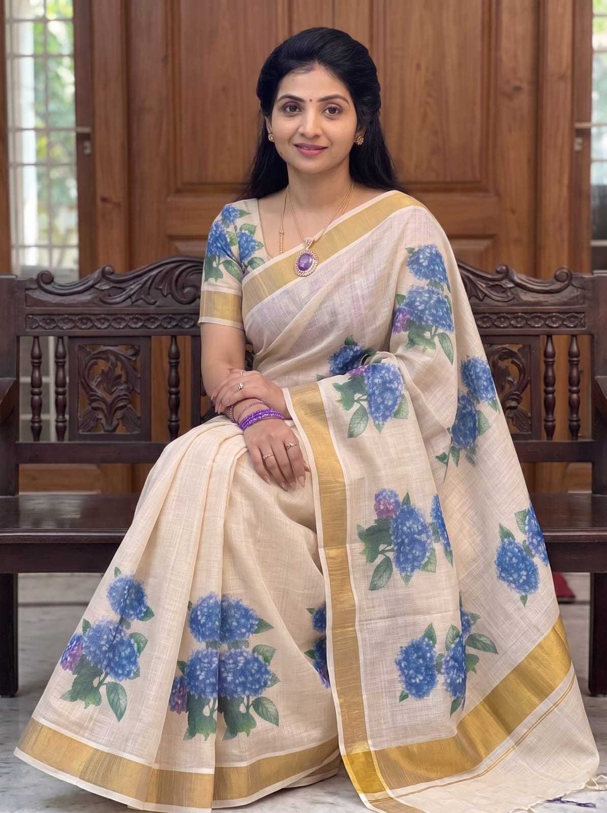 YNF Wholesale Linen Party Wear Sarees  | Surat Manufacturer