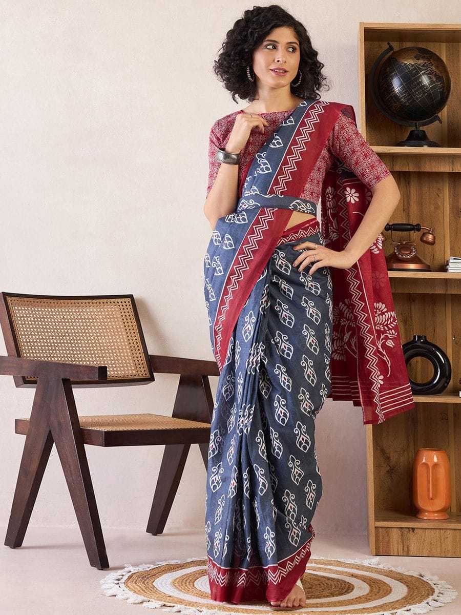 YNF Wholesale Cotton Ready To Wear Sarees KESH606 475 | Surat Manufacturer