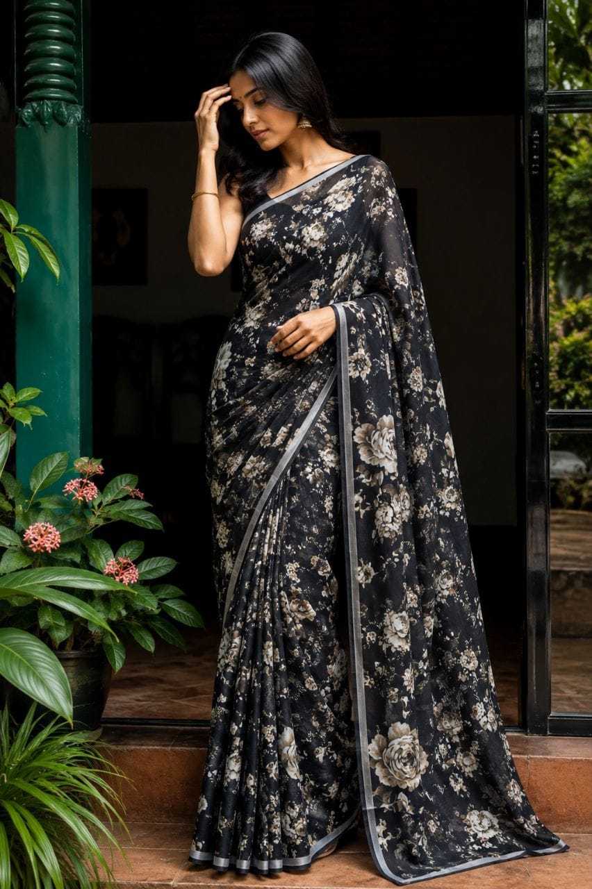 YNF Wholesale Georgette Georgette Sarees  | Surat Manufacturer