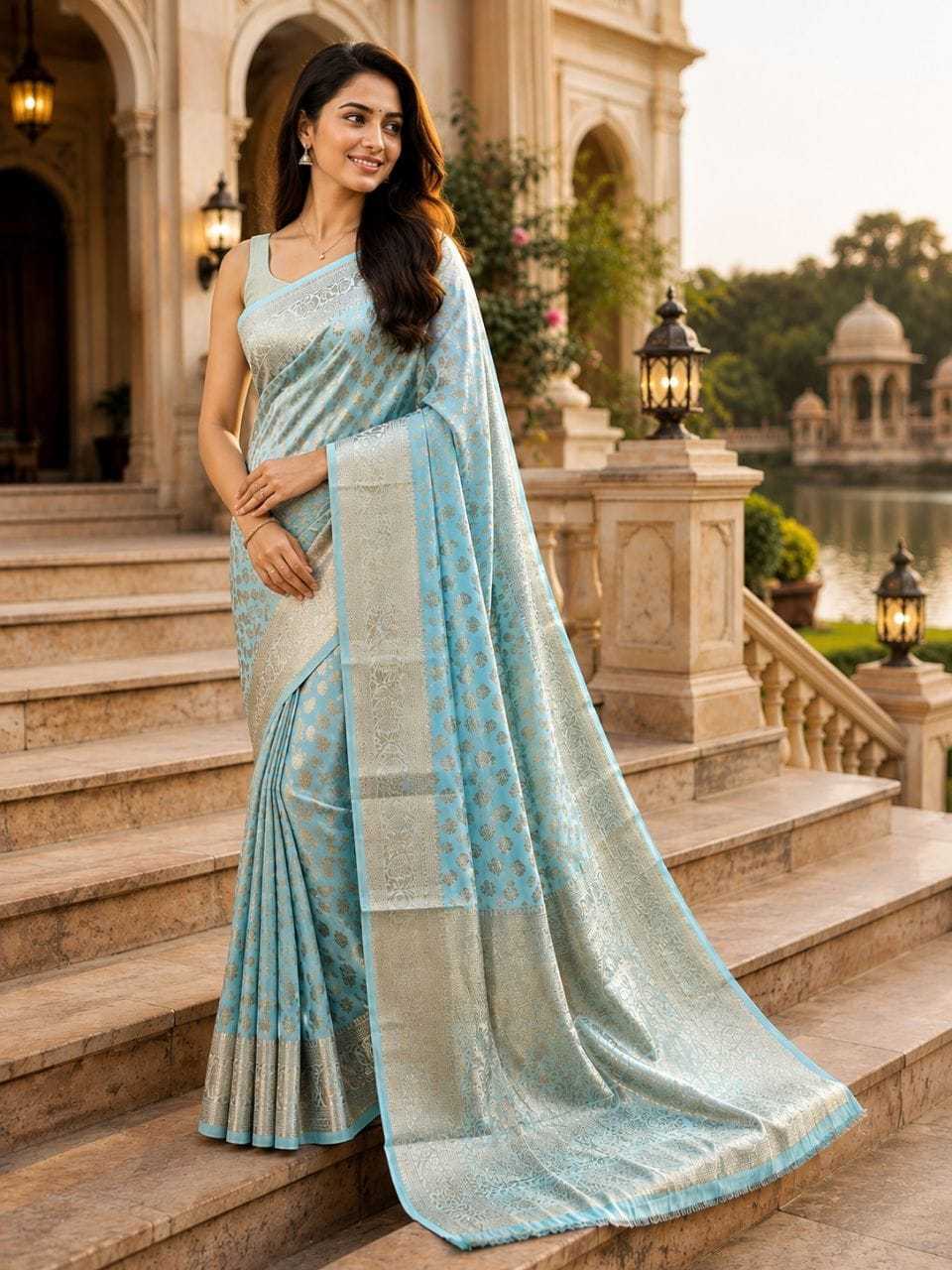 YNF Wholesale Soft Silk Butta Sarees  | Surat Manufacturer