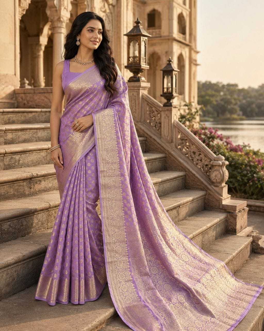 YNF Wholesale Soft Silk Butta Sarees  | Surat Manufacturer