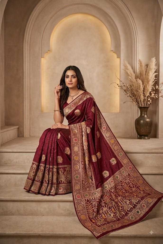 YNF Wholesale Soft Silk Lightweight Sarees  | Surat Manufacturer