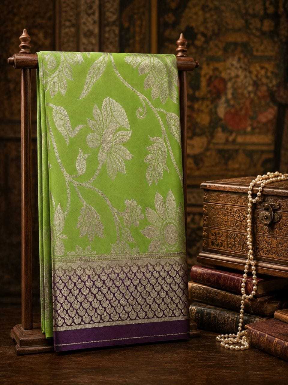 YNF Wholesale Crepe Silk Designer Sarees  | Surat Manufacturer