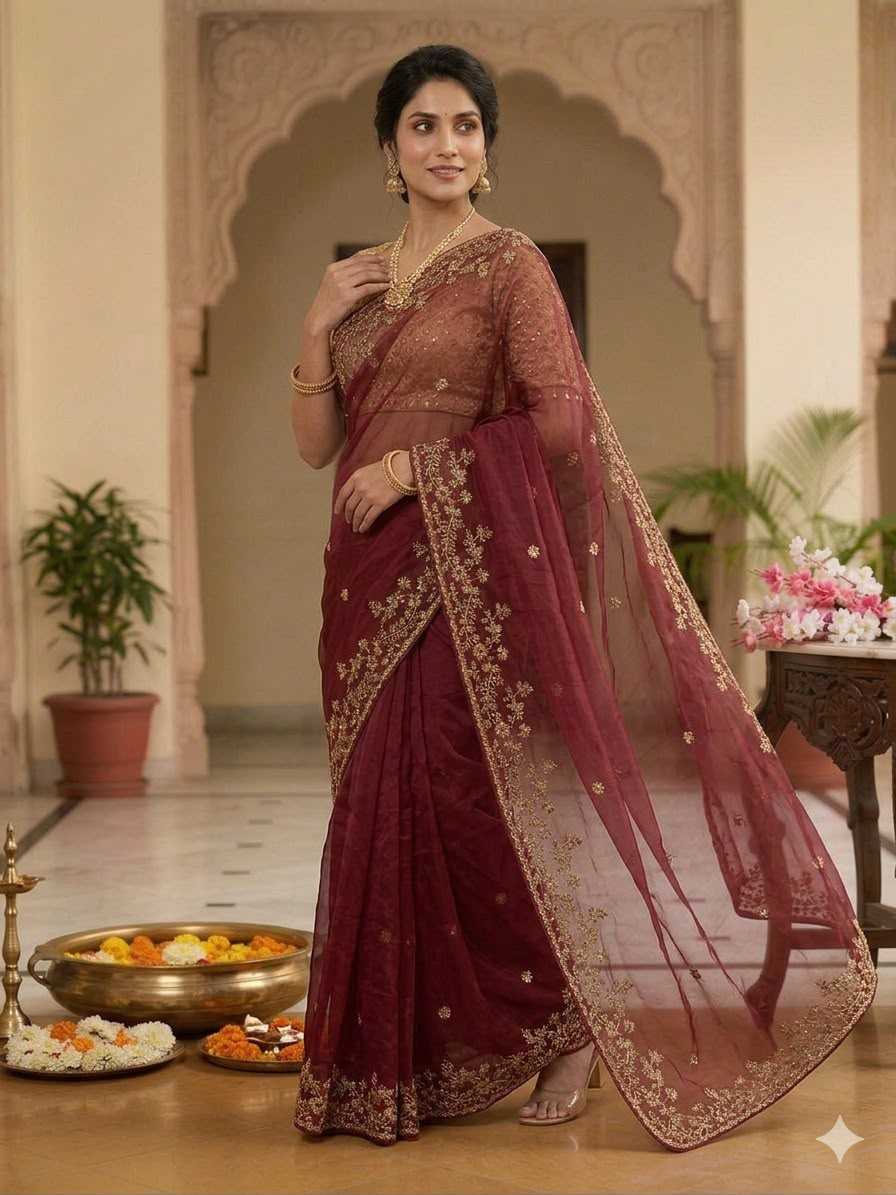 YNF Wholesale Jimmy Choo Designer Sarees KESH610 849 | Surat Manufacturer
