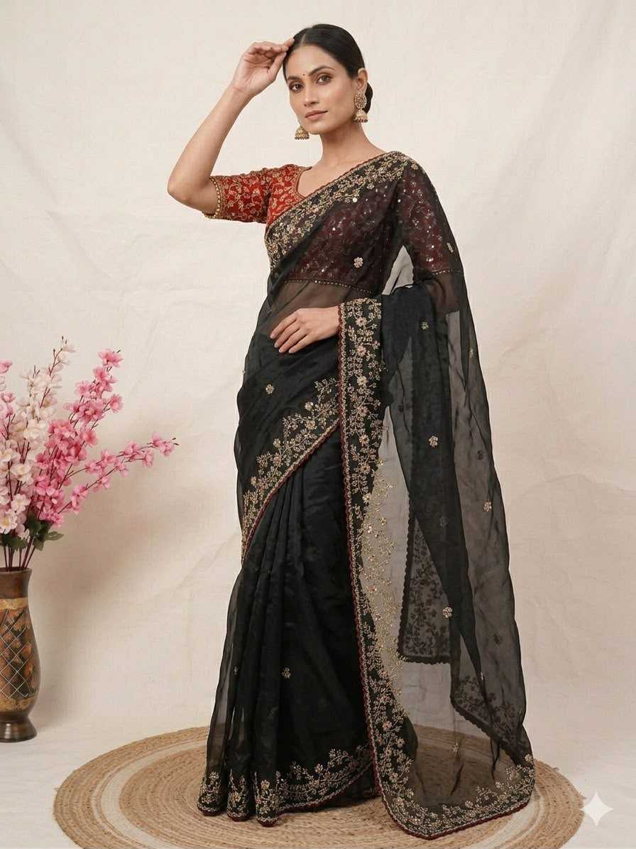 YNF Wholesale Jimmy Choo Designer Sarees KESH610 849 | Surat Manufacturer