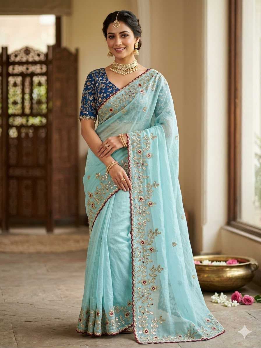 YNF Wholesale Jimmy Choo Designer Sarees KESH610 849 | Surat Manufacturer