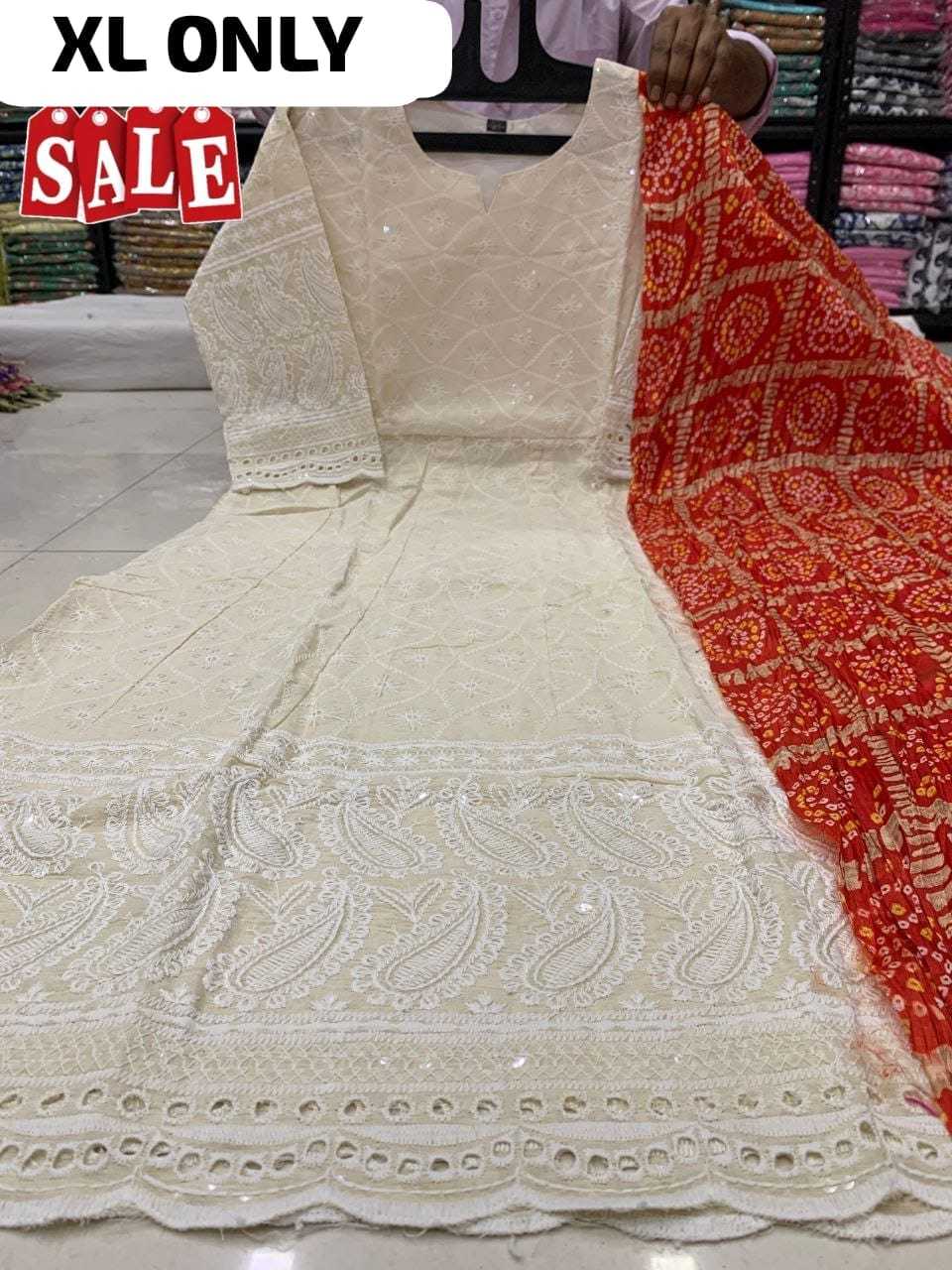 YNF Wholesale Cotton Anarkali Gown  | Surat Manufacturer