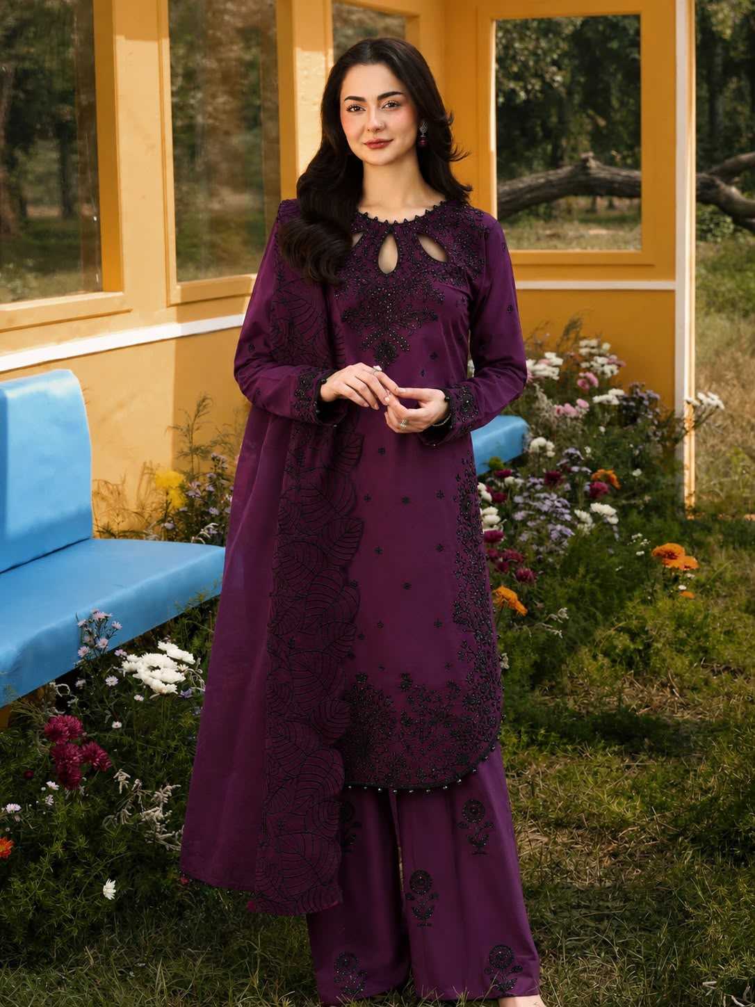YNF Wholesale Satin Embroidery Suits  | Surat Manufacturer