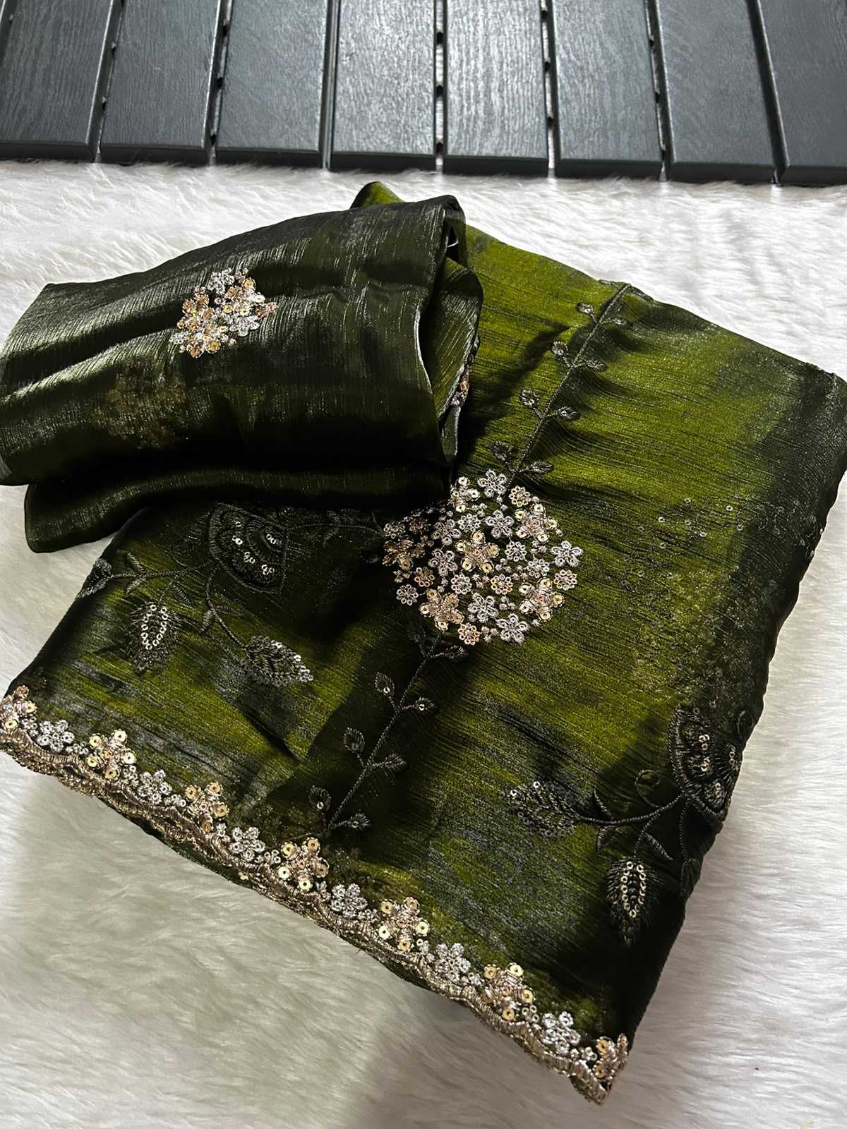 YNF Wholesale Satin Party Wear Sarees  | Surat Manufacturer