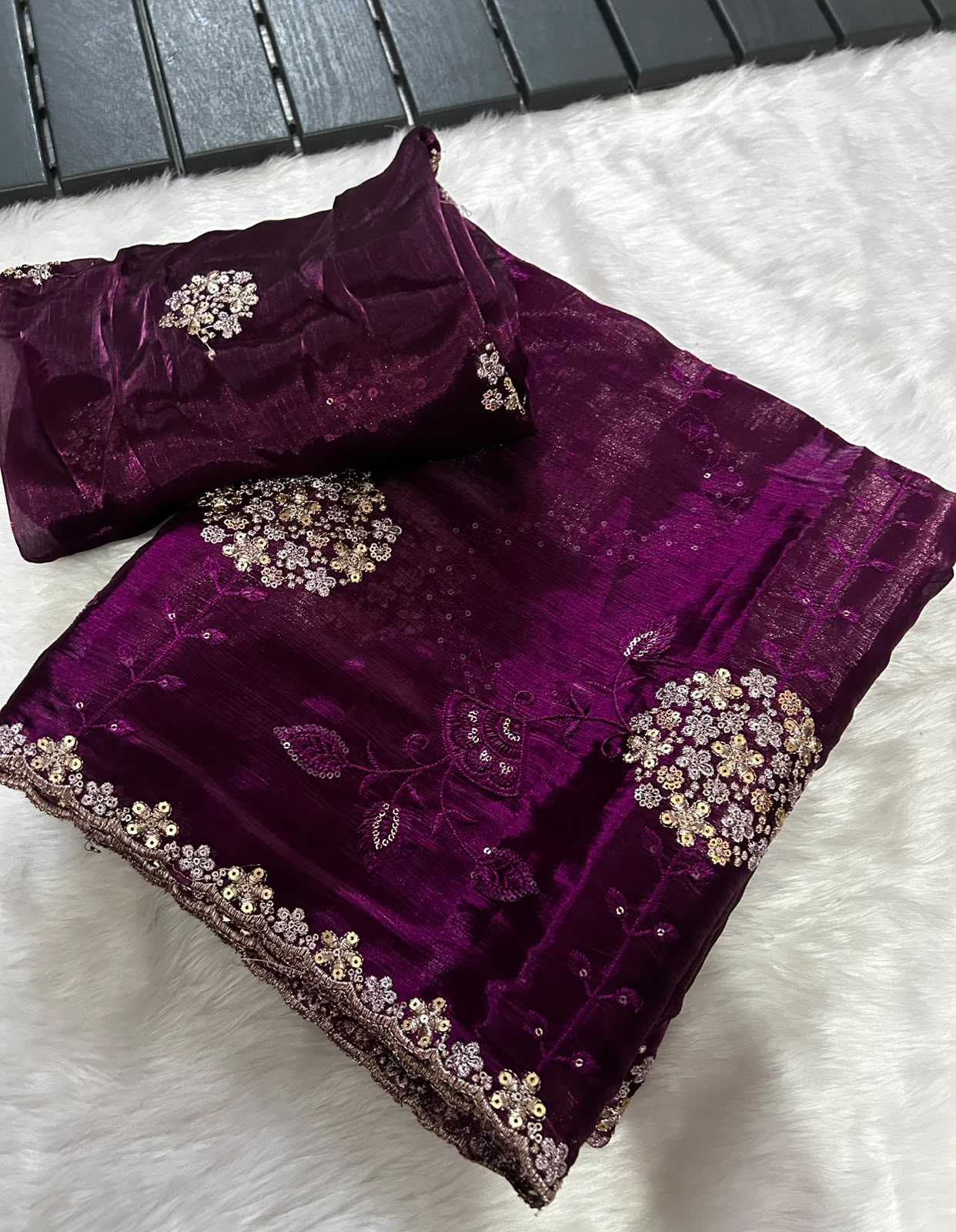 YNF Wholesale Satin Party Wear Sarees  | Surat Manufacturer