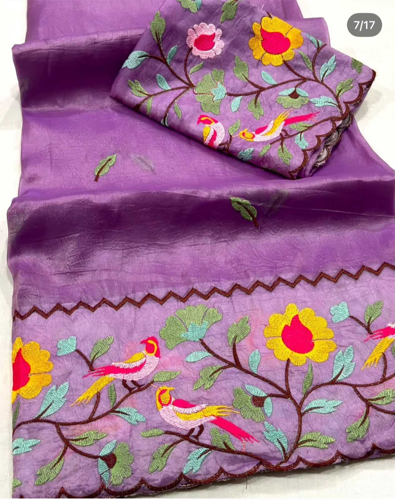 YNF Wholesale Soft Gold Crush Designer Sarees  | Surat Manufacturer