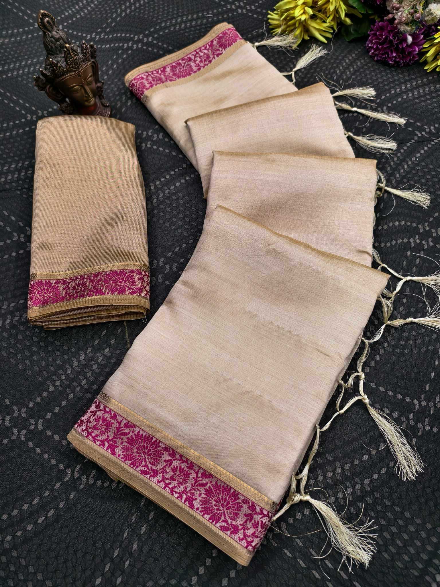 YNF Wholesale Tussar Silk Tussar Silk Sarees  | Surat Manufacturer