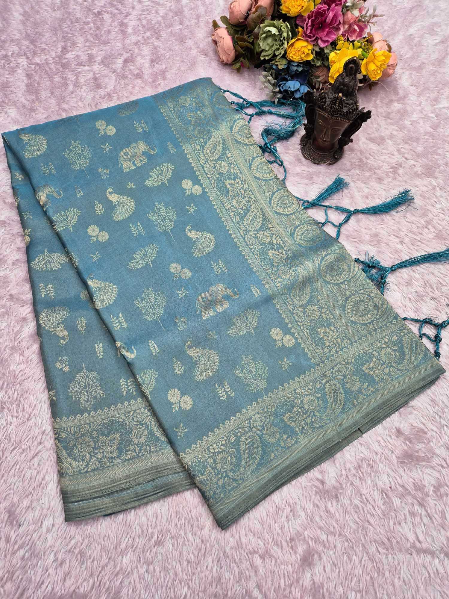 YNF Wholesale Fancy Soft Silk Sarees  | Surat Manufacturer